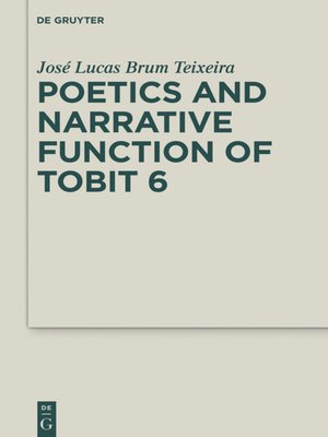 cover image of Poetics and Narrative Function of Tobit 6